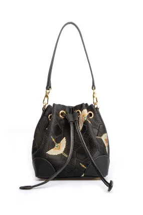 Aiviin | Black Wonder Woman Bucket Bag