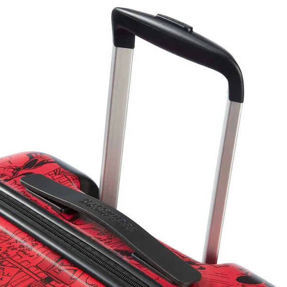 American Tourister WAVEBREAKER-DISNEY MICKEY RED 25" SPINNER MEDIUM