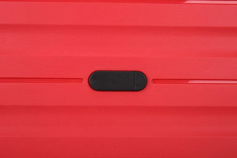 Antler – Lincoln Large 80cm Hardside 4 Wheel Suitcase – Red