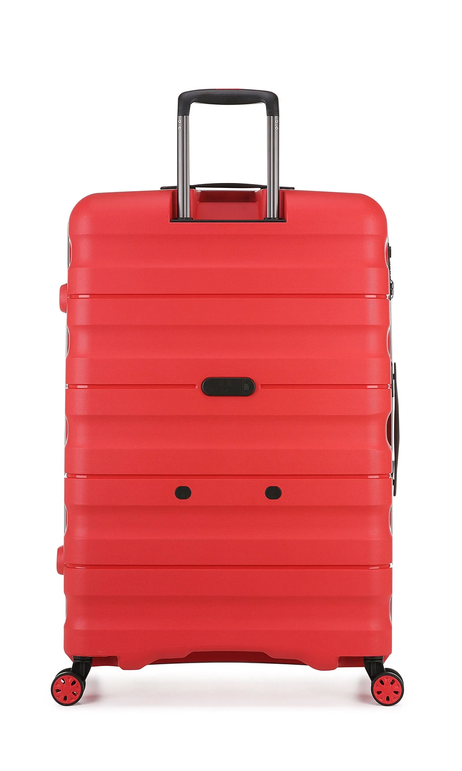 Antler – Lincoln Large 80cm Hardside 4 Wheel Suitcase – Red