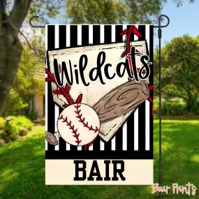 Baseball Garden Flag