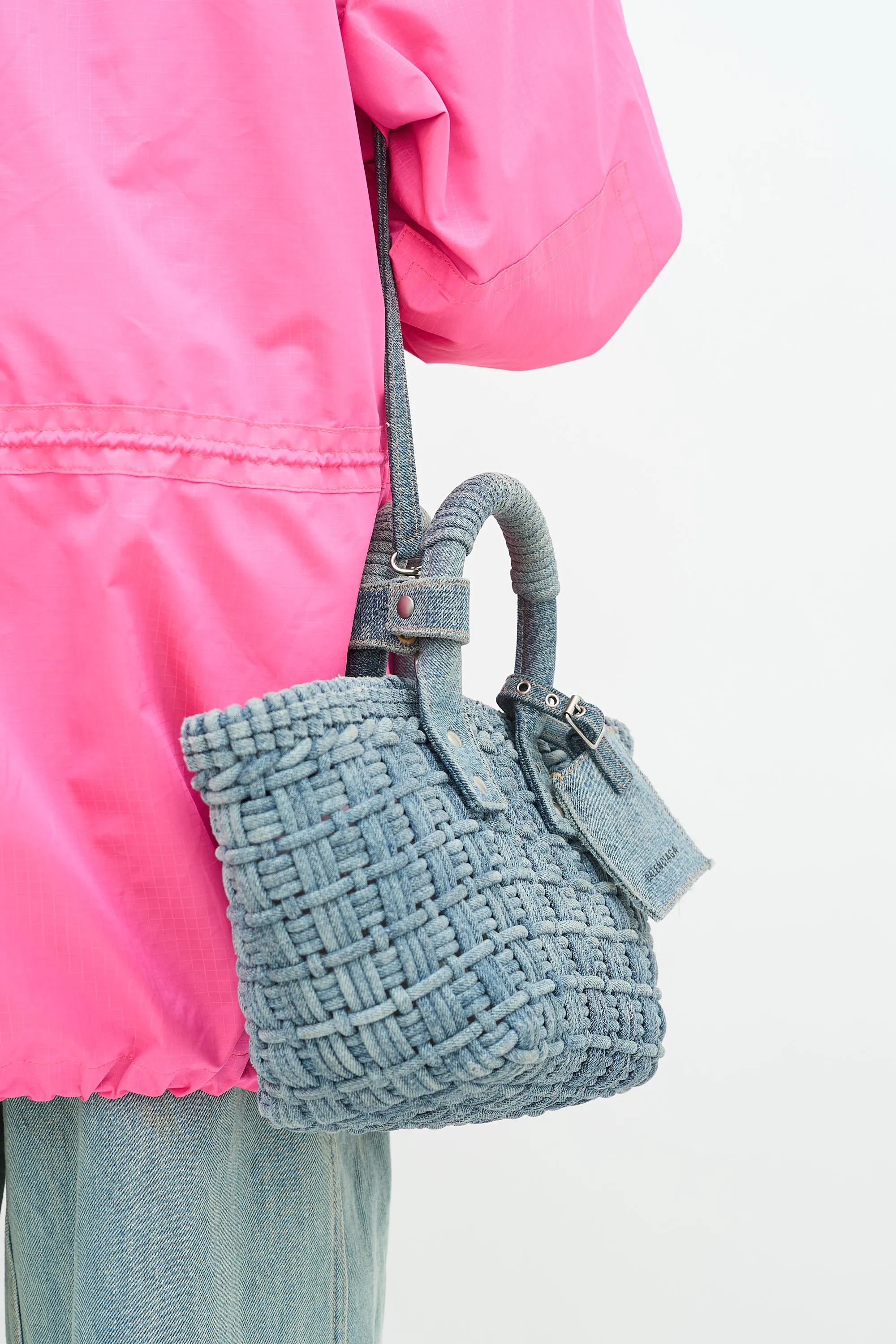 Blue Denim Bistro XS Basket Bag