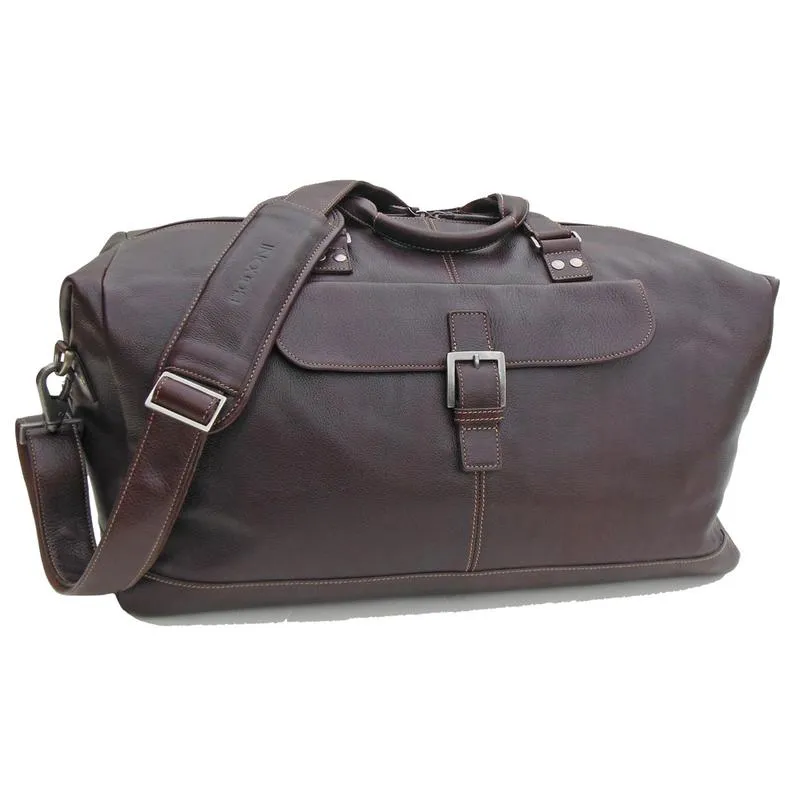 Boconi Tyler Tumbled Cargo Duffle
