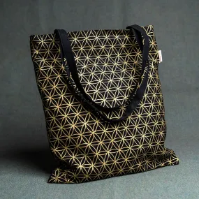 Brigid Tote Bag - Flower of Life Print