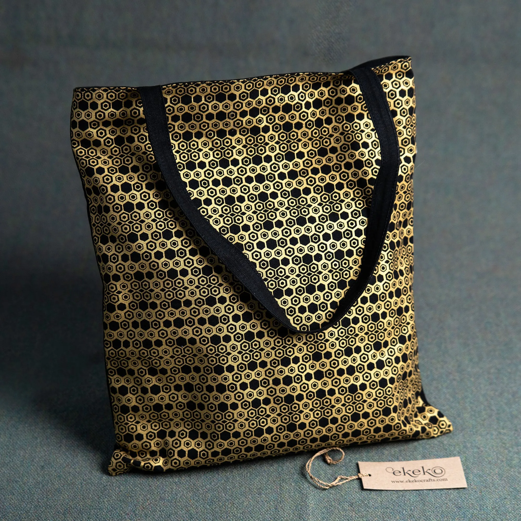 Brigid Tote Bag - Flower of Life Print