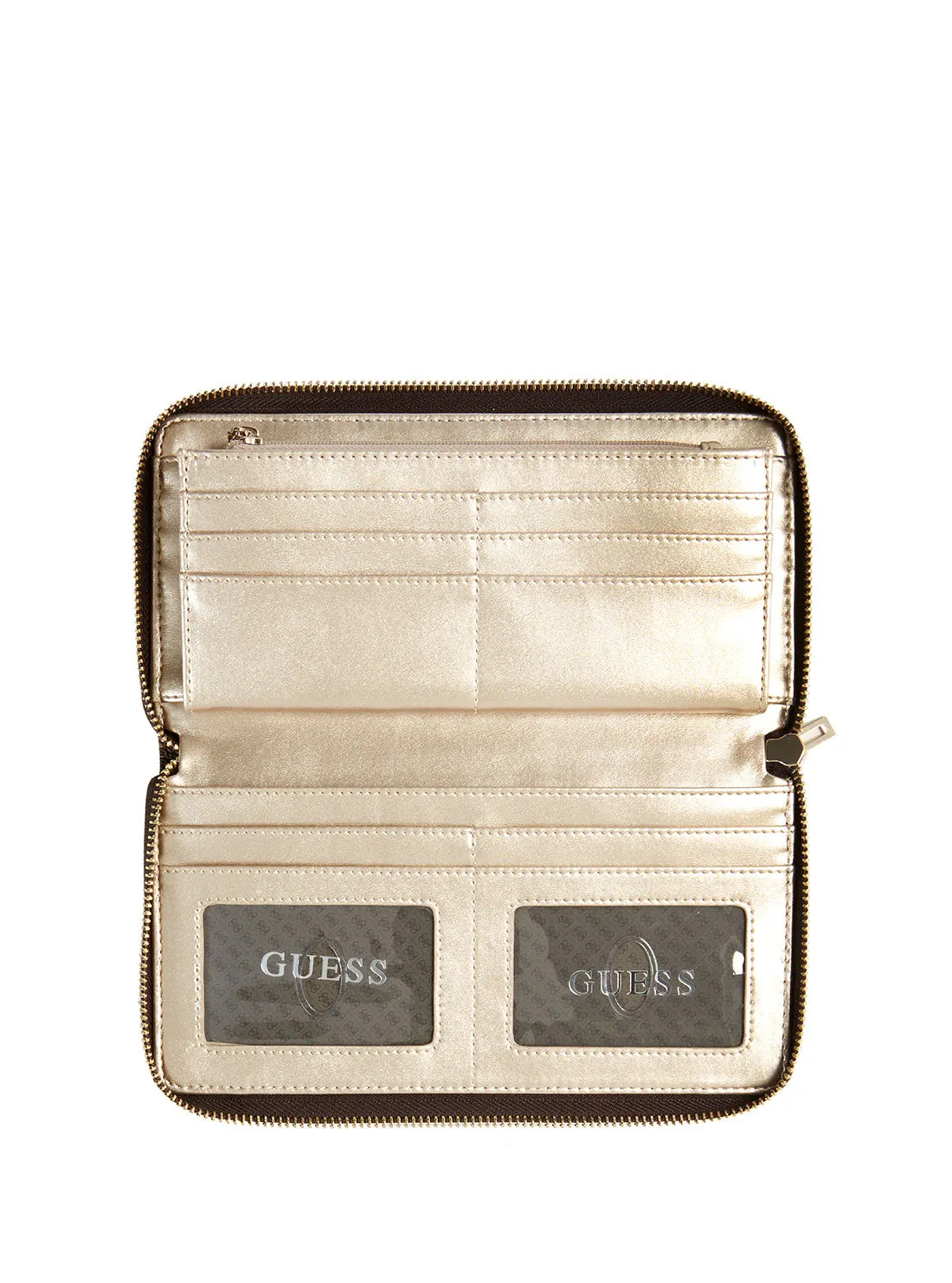 Brown Destiny Cheque Organiser Wallet