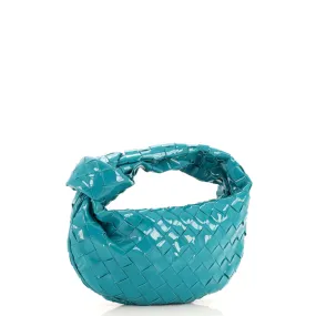 BV Jodie Hobo Intrecciato Patent Mini