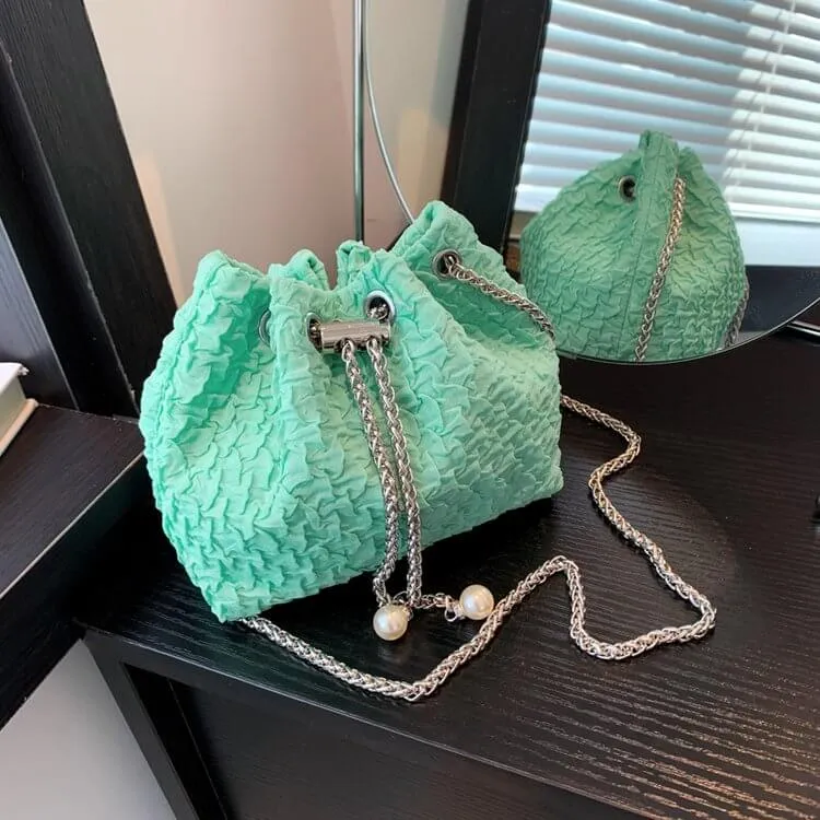 Chain Bags Women Handbags ladies bucket-Showtown