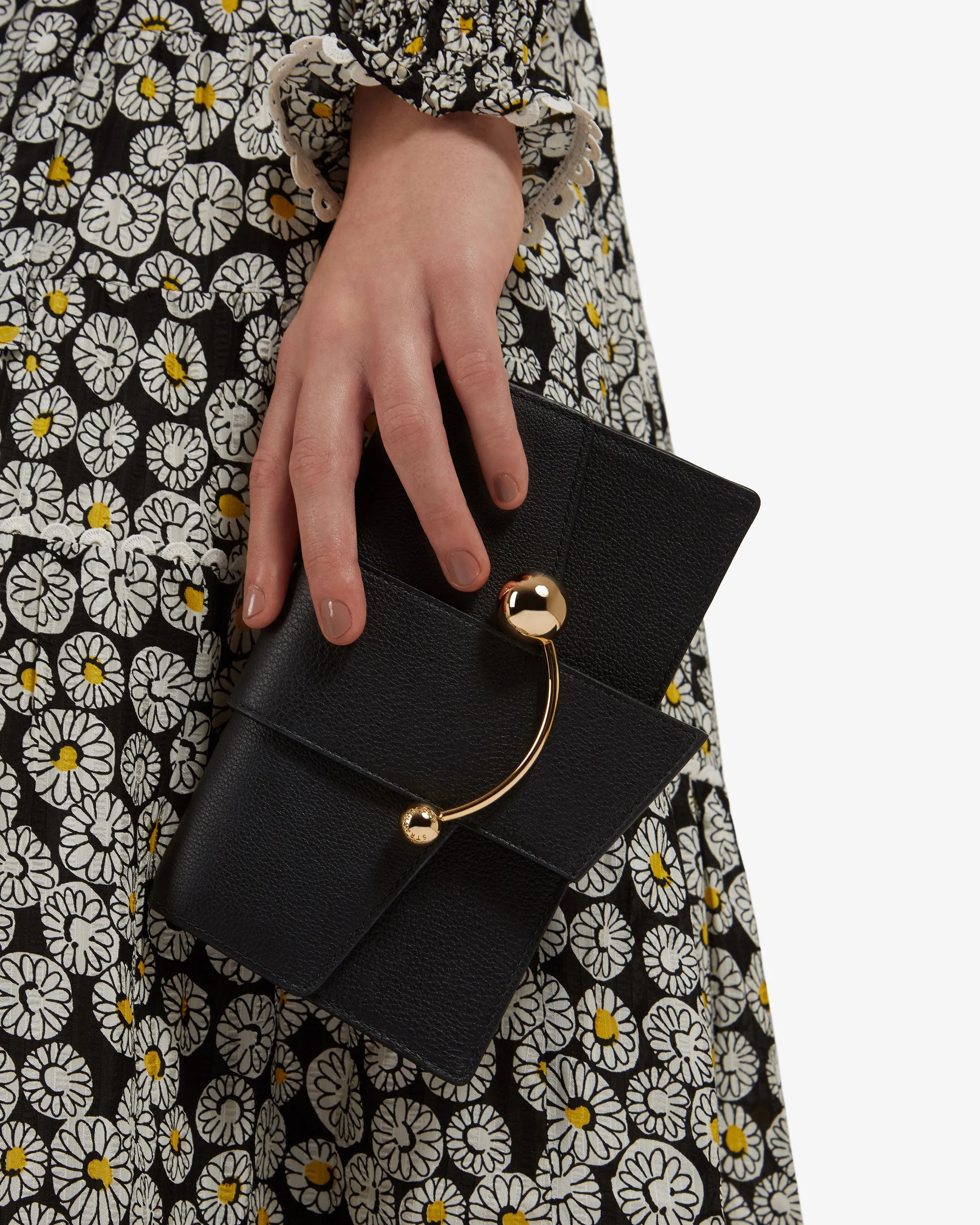 Crescent on a Chain - Black