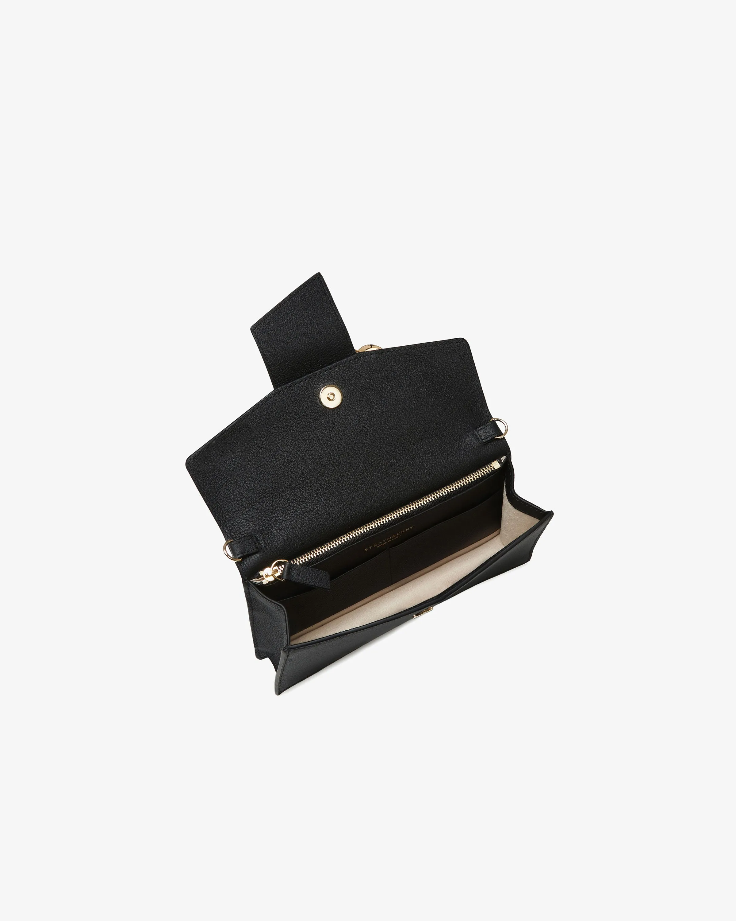 Crescent on a Chain - Black