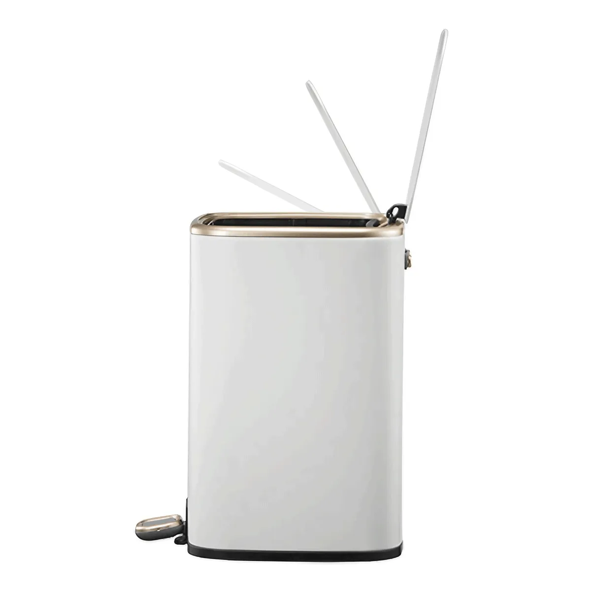 Cubo Stainless Steel Rectangle Step Bin 6L