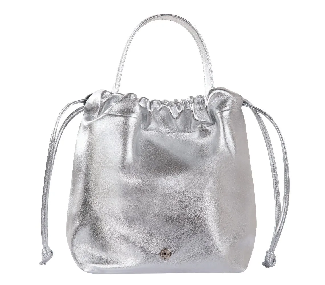 Dream Mini Bucket Bag Silver
