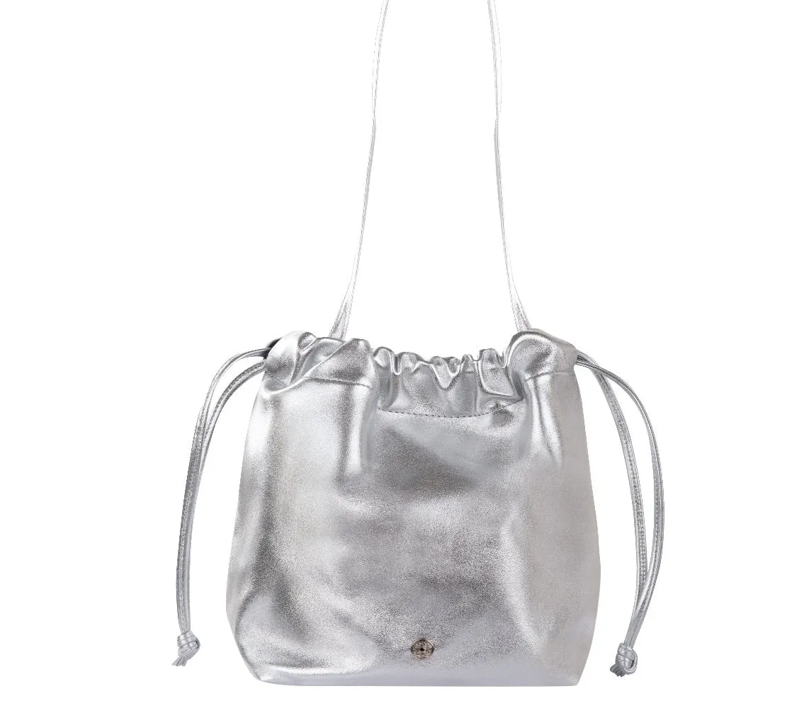 Dream Mini Bucket Bag Silver