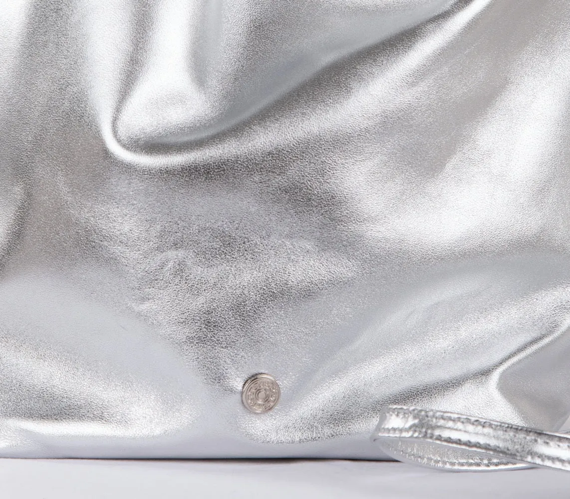 Dream Mini Bucket Bag Silver