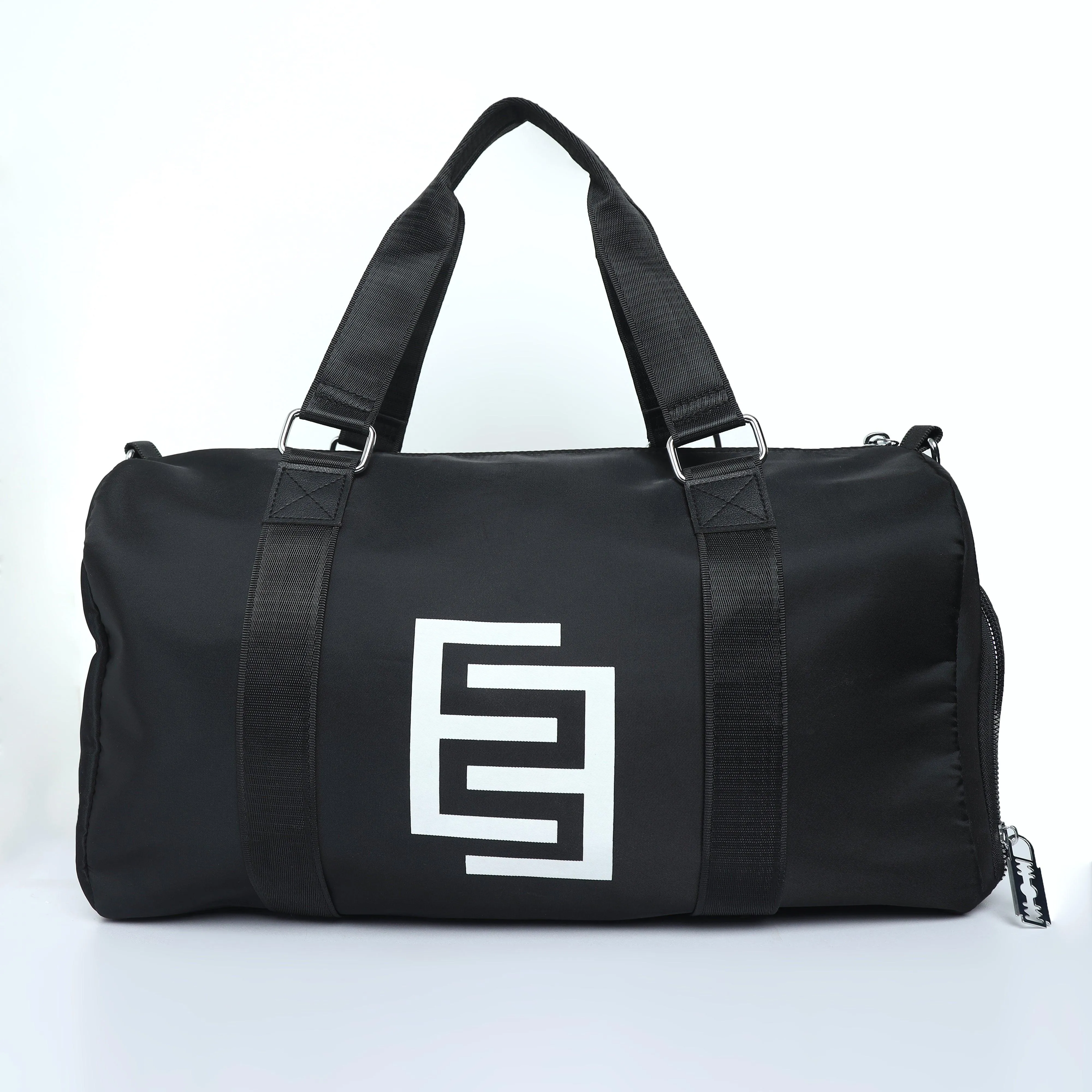 Duffle Gym Bag - Black