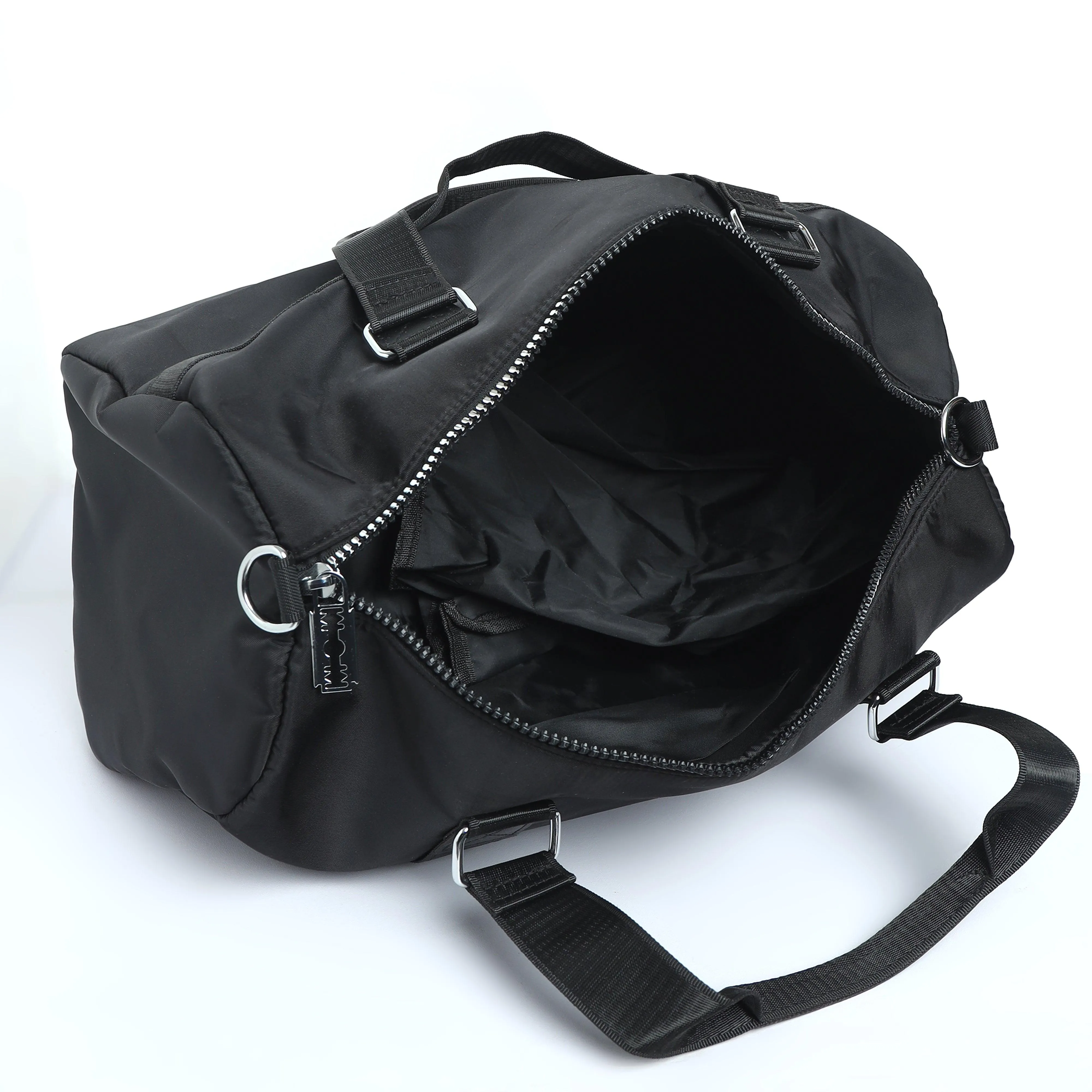 Duffle Gym Bag - Black