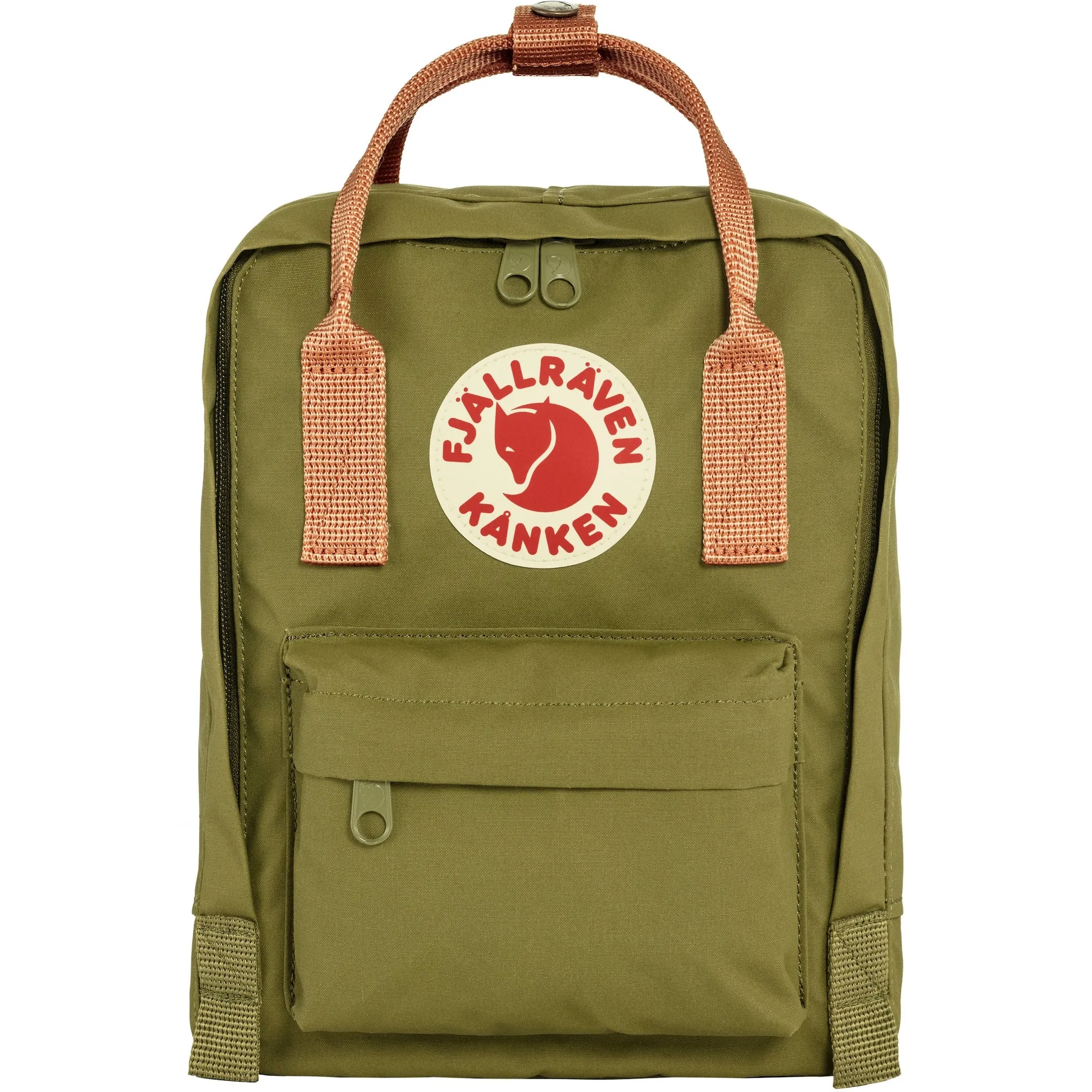 Fjallraven Kanken Mini Backpack - Foliage Green-Peach Sand