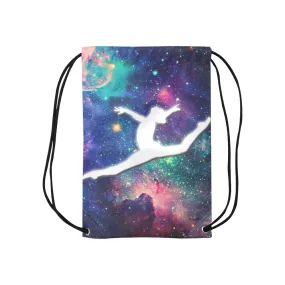 Galaxy Gymnast Drawstring Bag