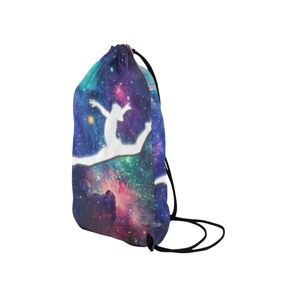 Galaxy Gymnast Drawstring Bag