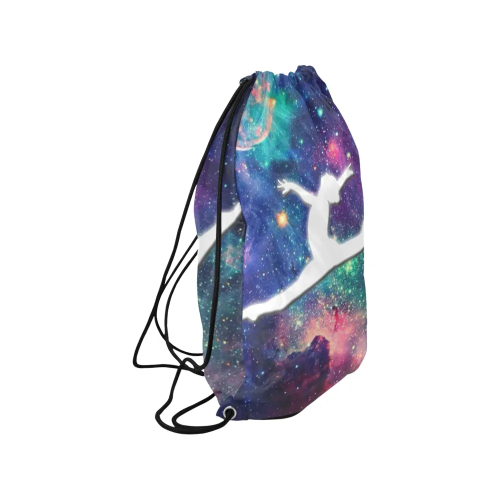 Galaxy Gymnast Drawstring Bag