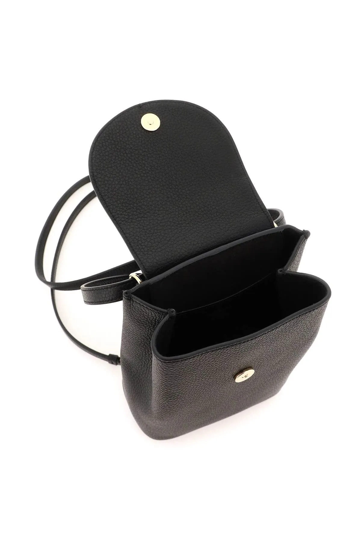 gancini mini leather backpack