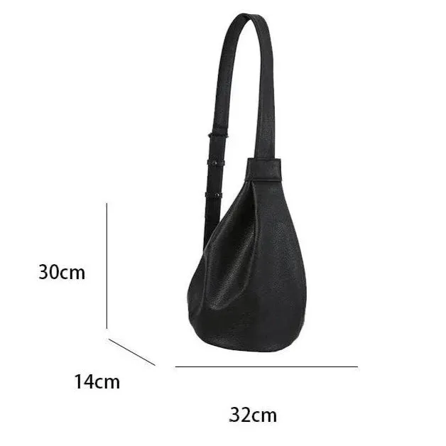 Hannia Faux Leather Sling Cross Body Bag