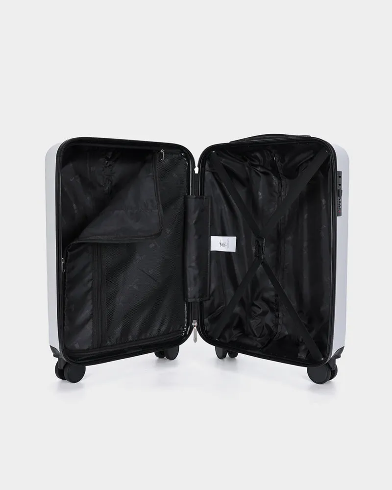 Hard Case 3 Piece Luggage Set in White