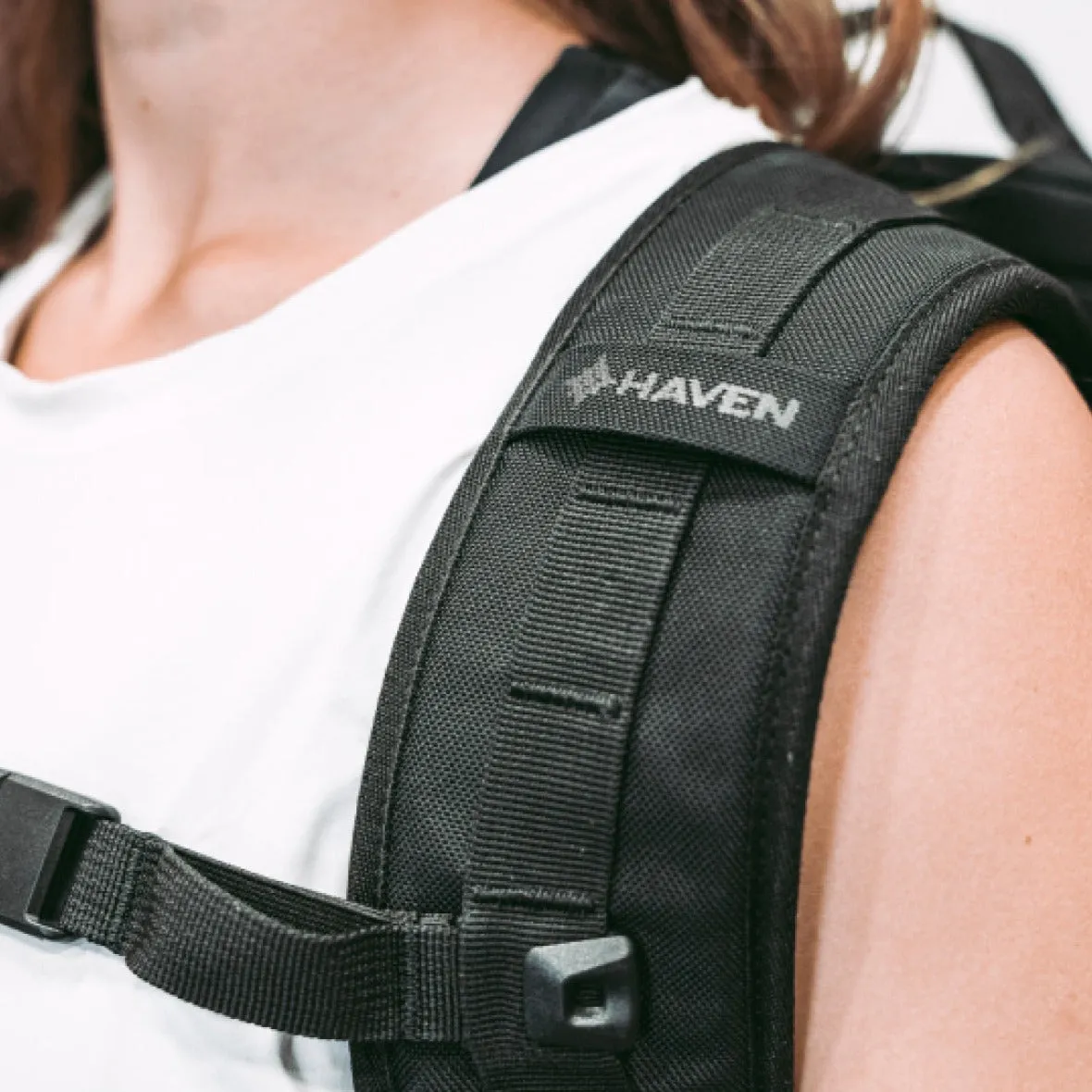 Haven Small  Backpack Velcro Stealth