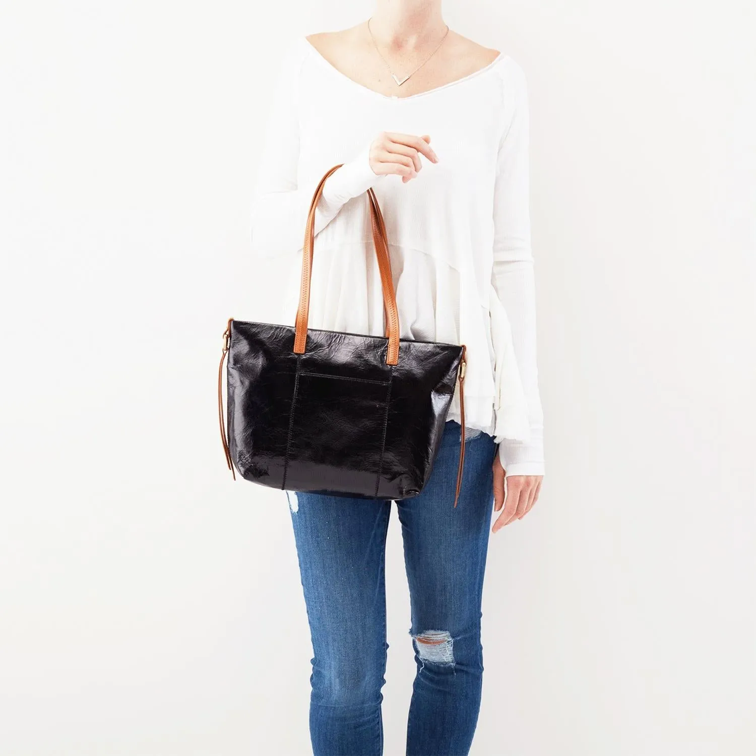 Hobo Cecily Black Vintage Leather