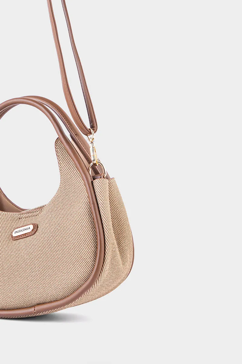 Hobo Hand Bags BH0053-Brown