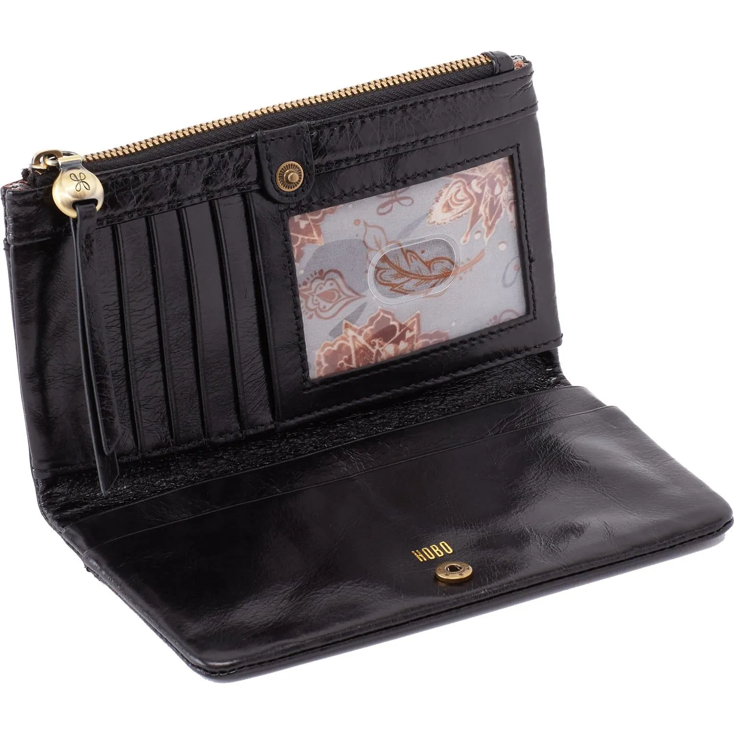 Hobo Haye Black Vintage Hide Leather