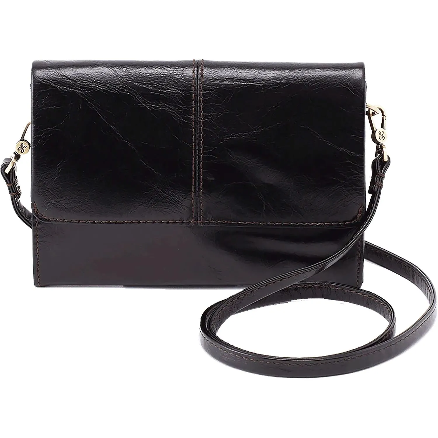 Hobo Jetty Black Vintage Hide Leather