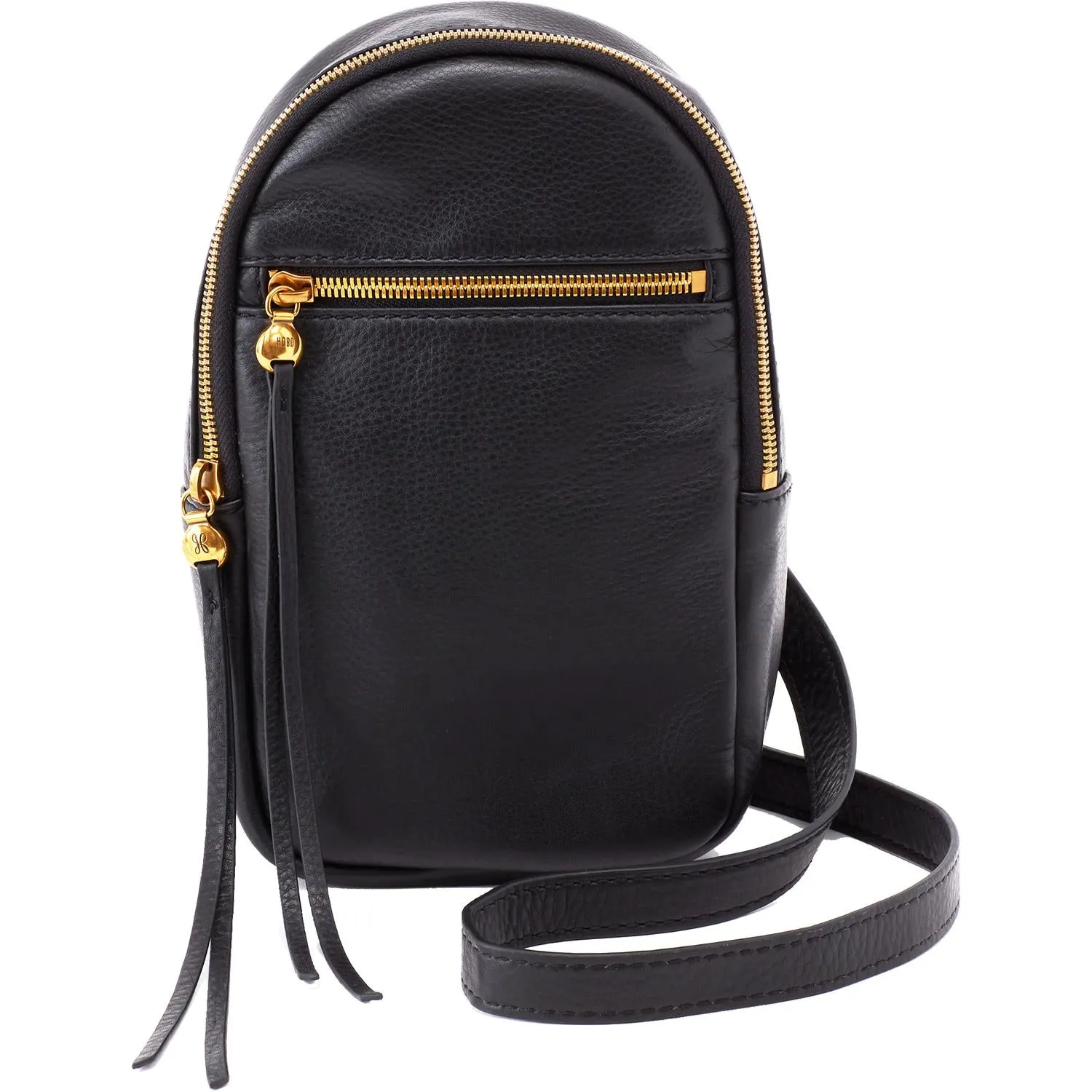 Hobo Ryder Black Velvet Hide Leather