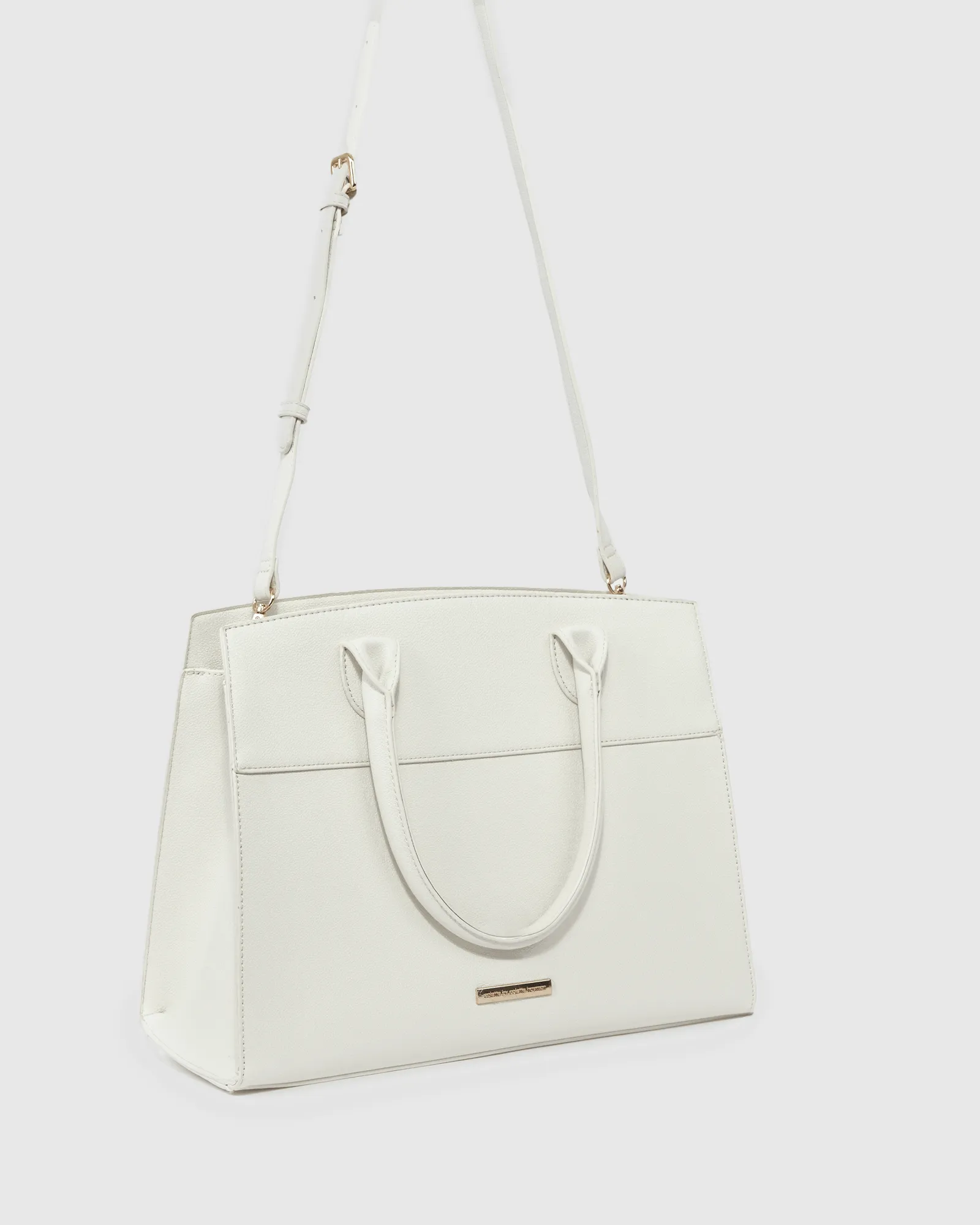 Ivory Tess Large Tote Bag