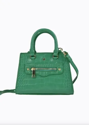 Jaden Mini Tote Grass Green Croc