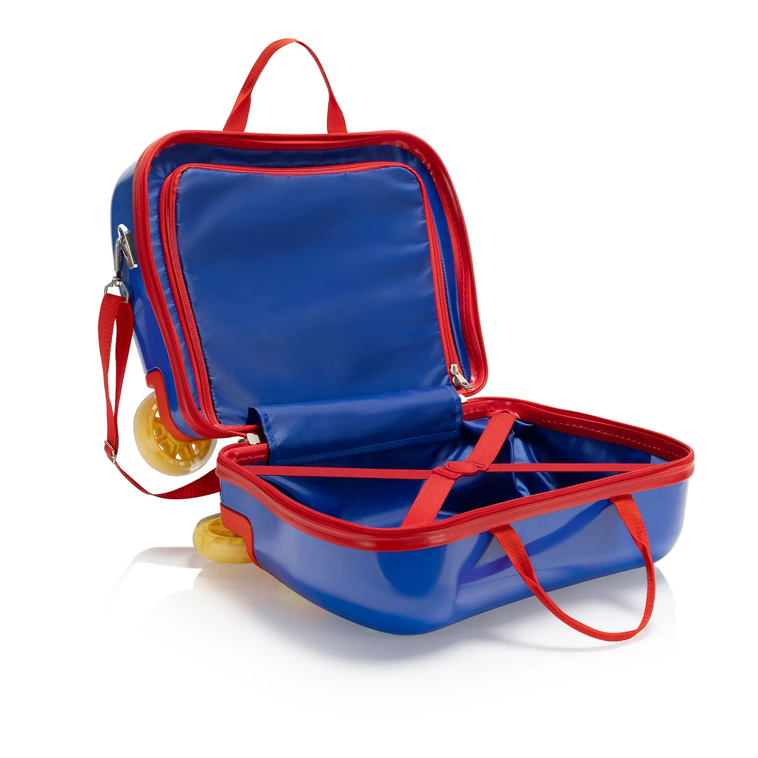 Kids Ride-on Luggage - Fire Truck (HEYS-HSRL-RO-02-23AR) | Light up Wheels