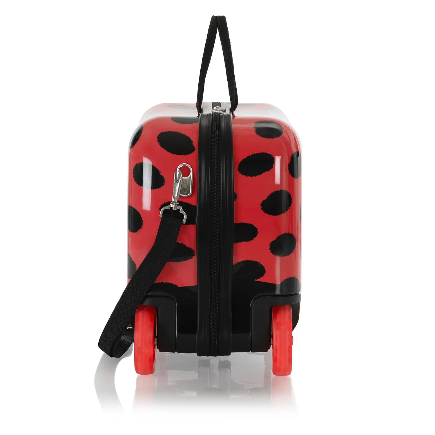 Kids Ride-on Luggage - Lady Bug (HEYS-HSRL-RO-10-23AR) | Light up Wheels