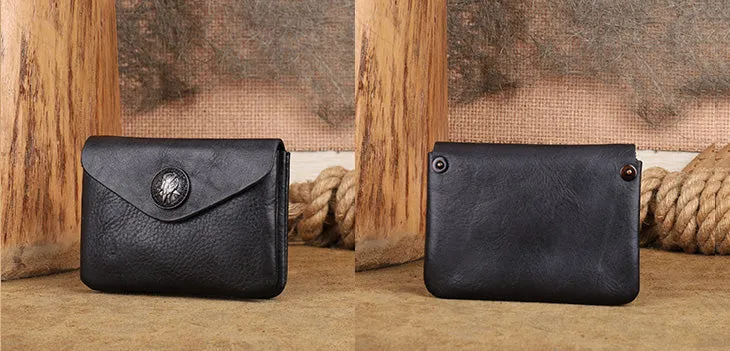 Ladies Small Card And Coin Purse Black Wallets For Women
