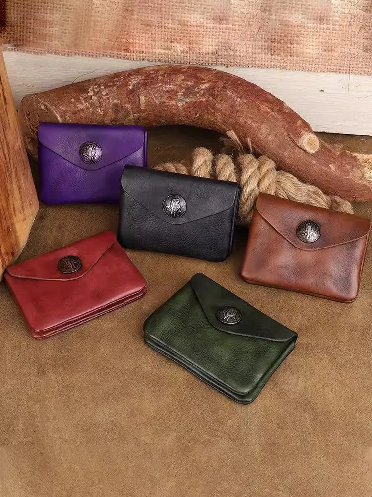 Ladies Small Card And Coin Purse Black Wallets For Women