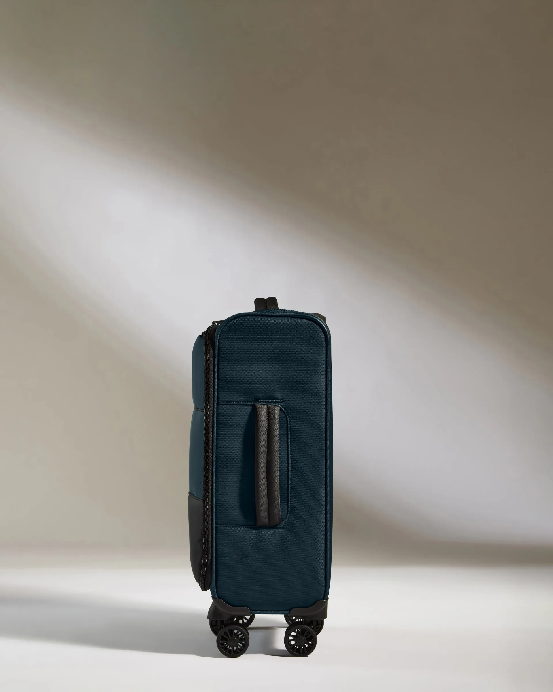 Lightest Cabin Suitcase in Indigo- Soft Stripe