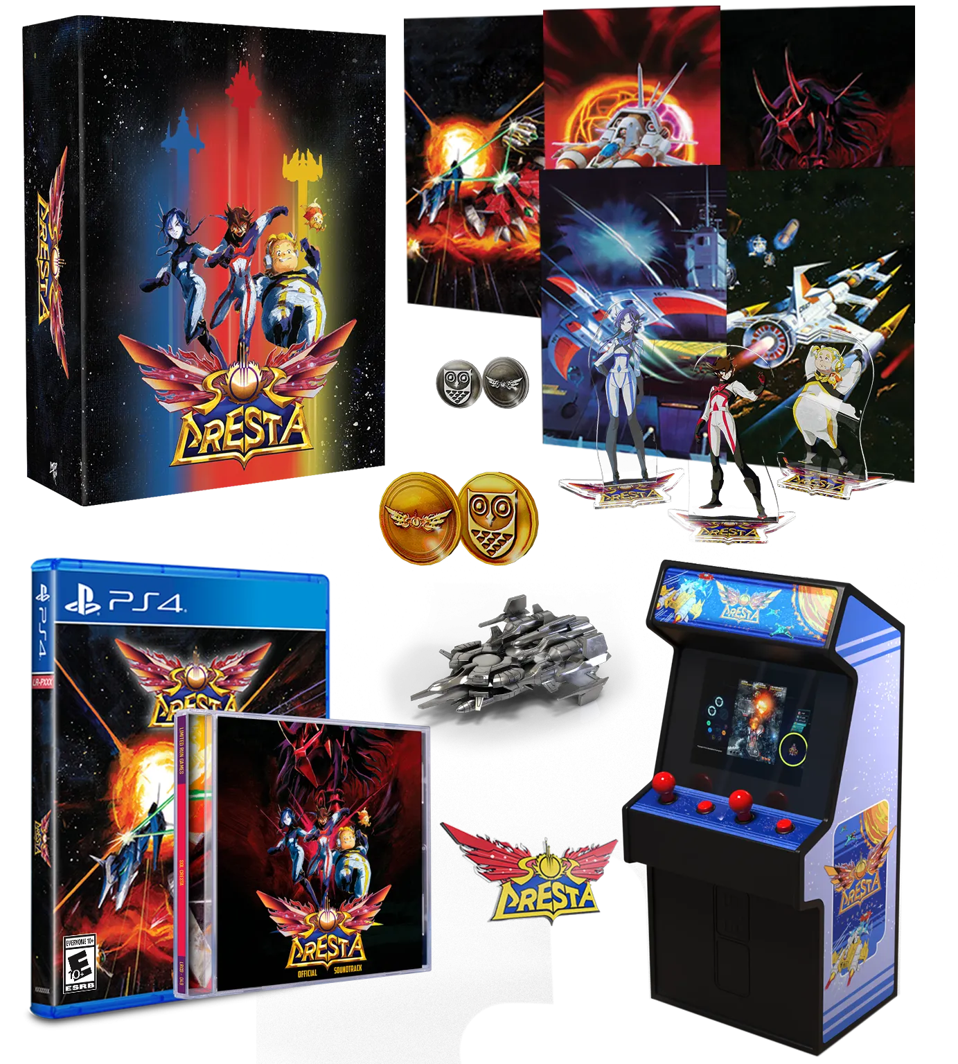 Limited Run #447:  SOL CRESTA Dramatic Edition Collector's Package (PS4)