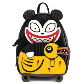 Loungefly x Disney Nightmare Before Christmas Scary Teddy and Undead Duck Mini Backpack