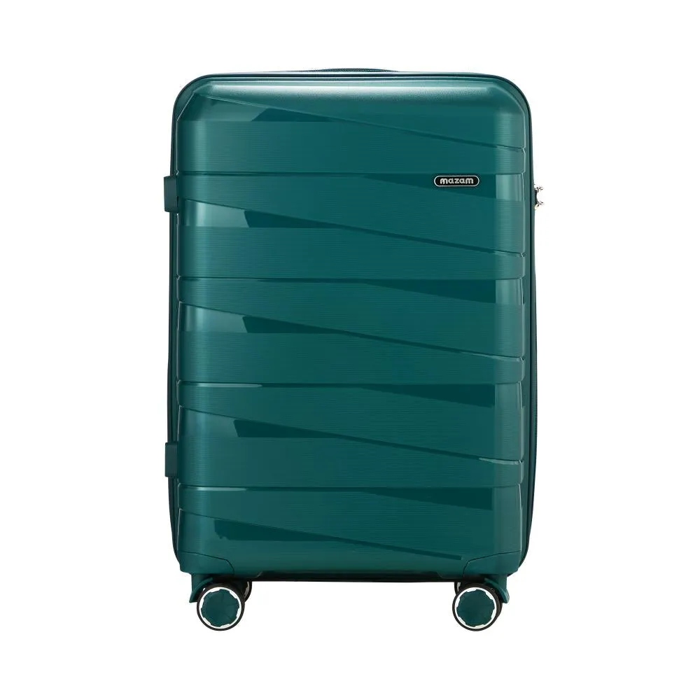 Mazam 28" Luggage Set Travel TSA Lock PP Case Green