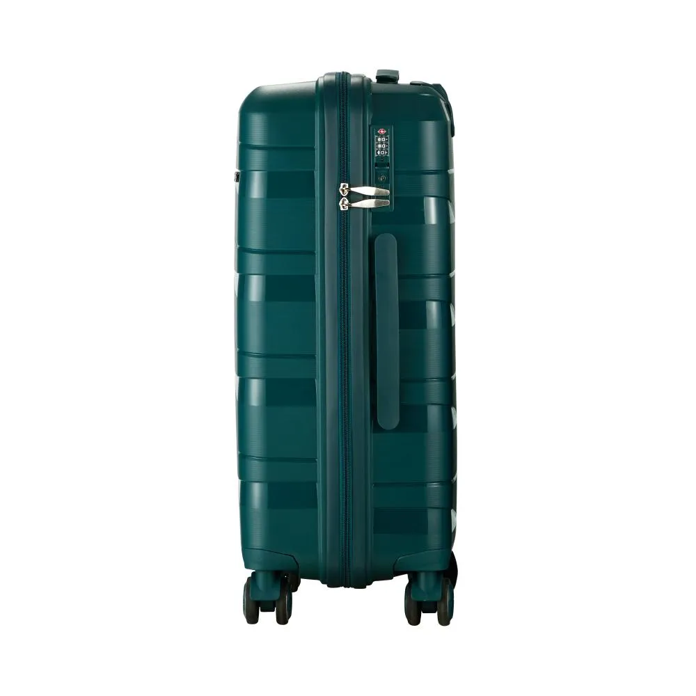 Mazam 28" Luggage Set Travel TSA Lock PP Case Green