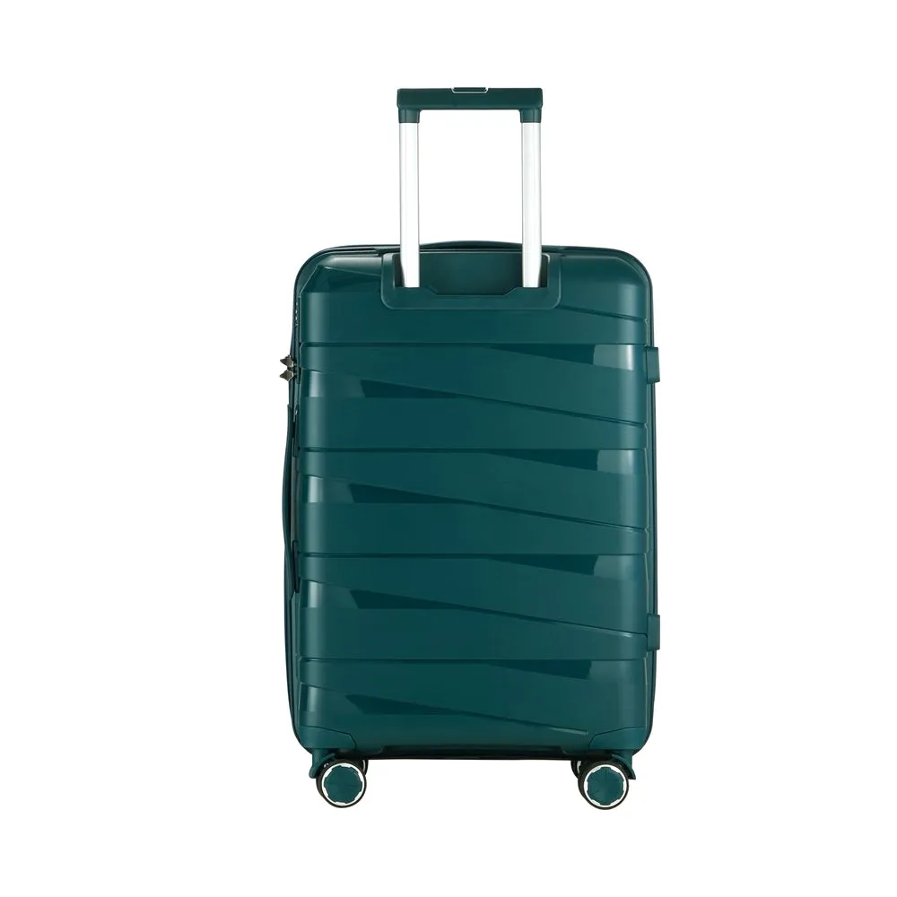 Mazam 28" Luggage Set Travel TSA Lock PP Case Green