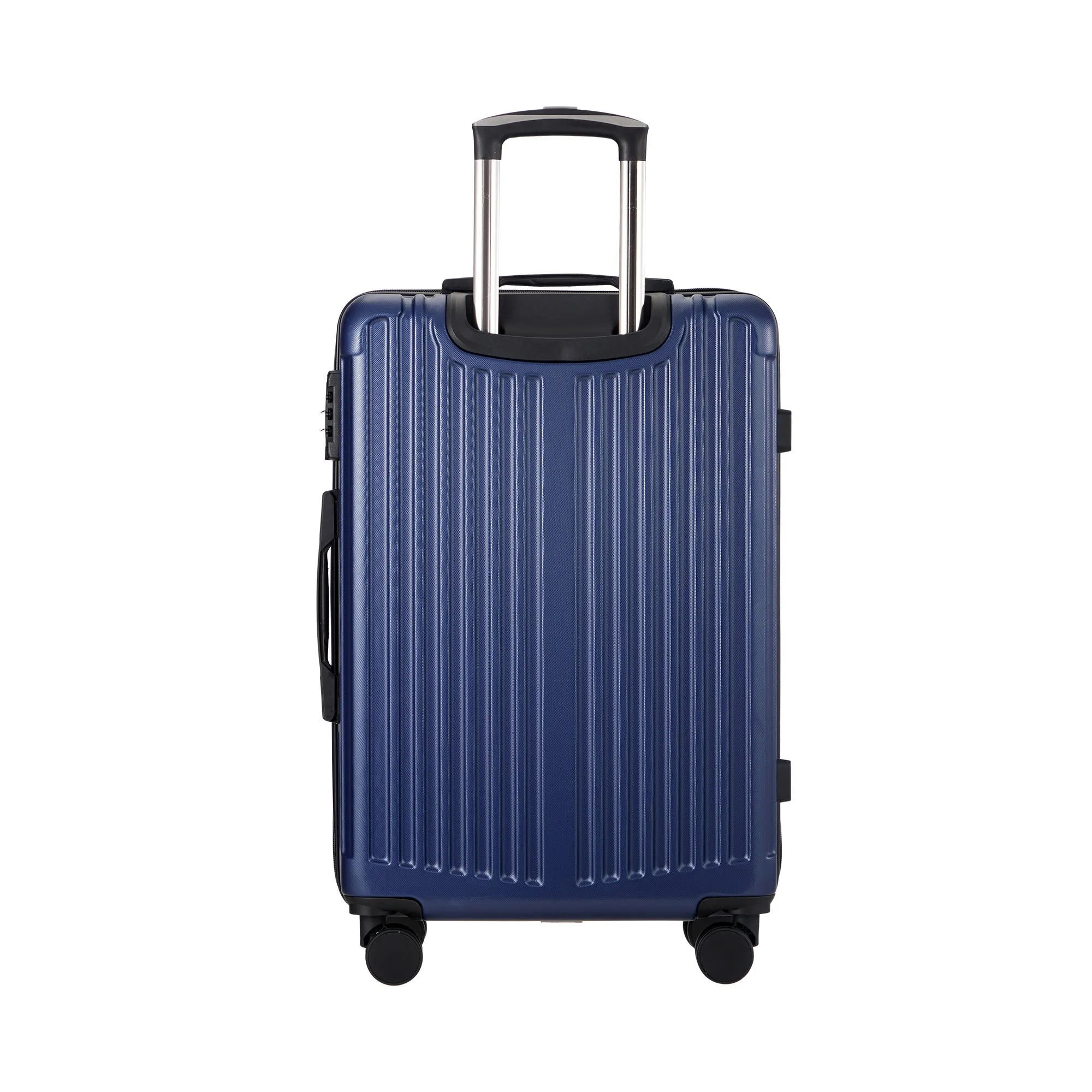 Mazam 28" Luggage Suitcase Trolley Set Travel TSA Lock Storage ABS Case Navy