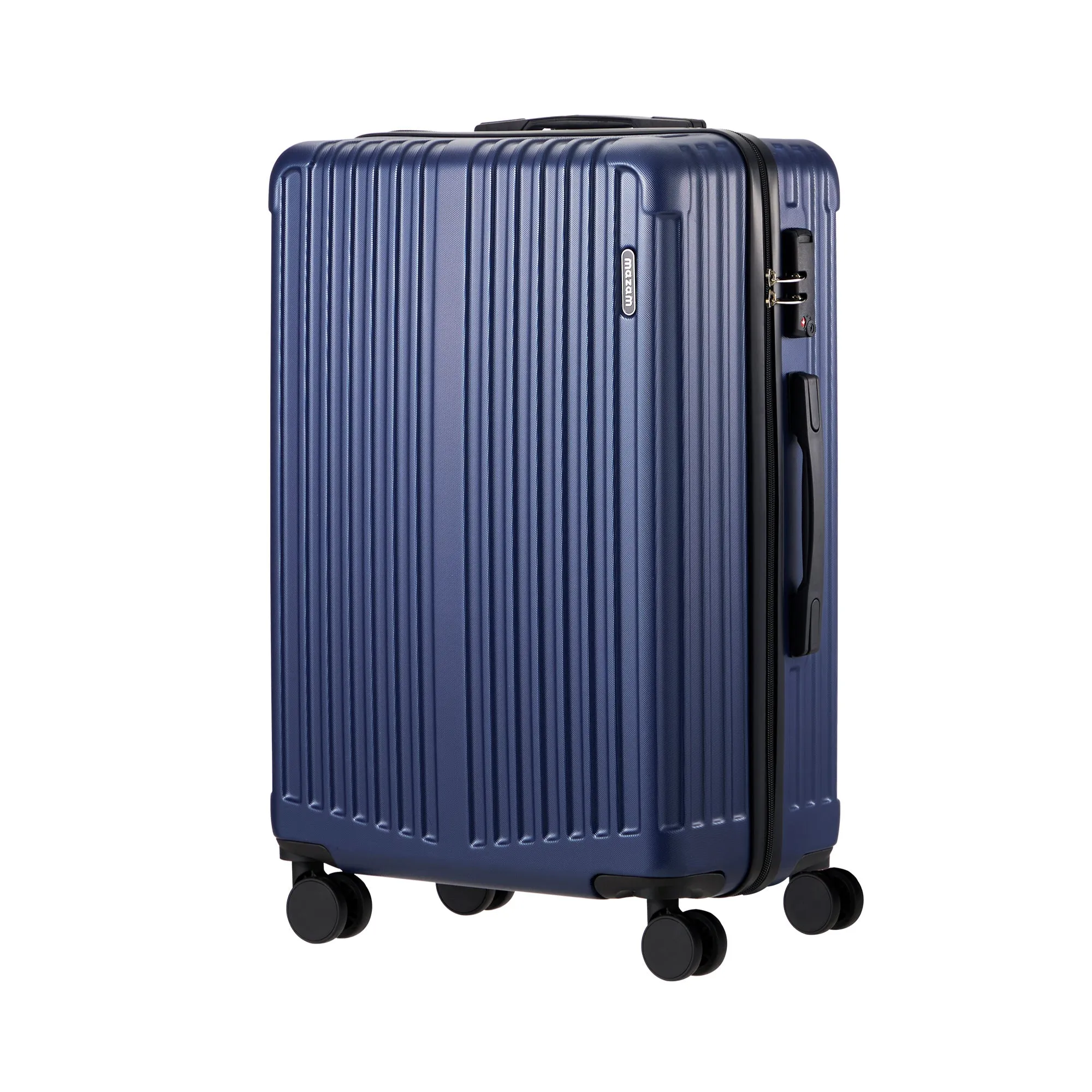 Mazam 28" Luggage Suitcase Trolley Set Travel TSA Lock Storage ABS Case Navy