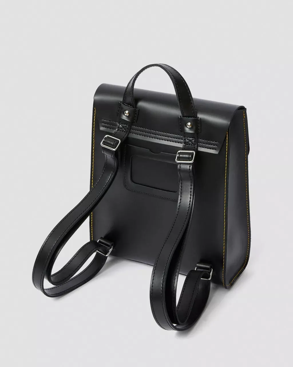 Mini Leather Backpack in Black Kiev & Smooth Leather