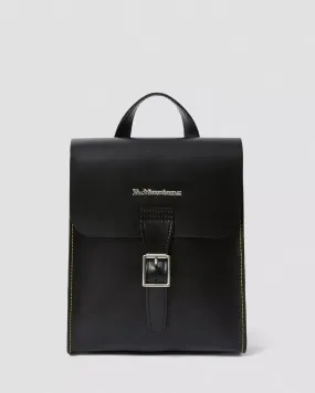 Mini Leather Backpack in Black Kiev & Smooth Leather