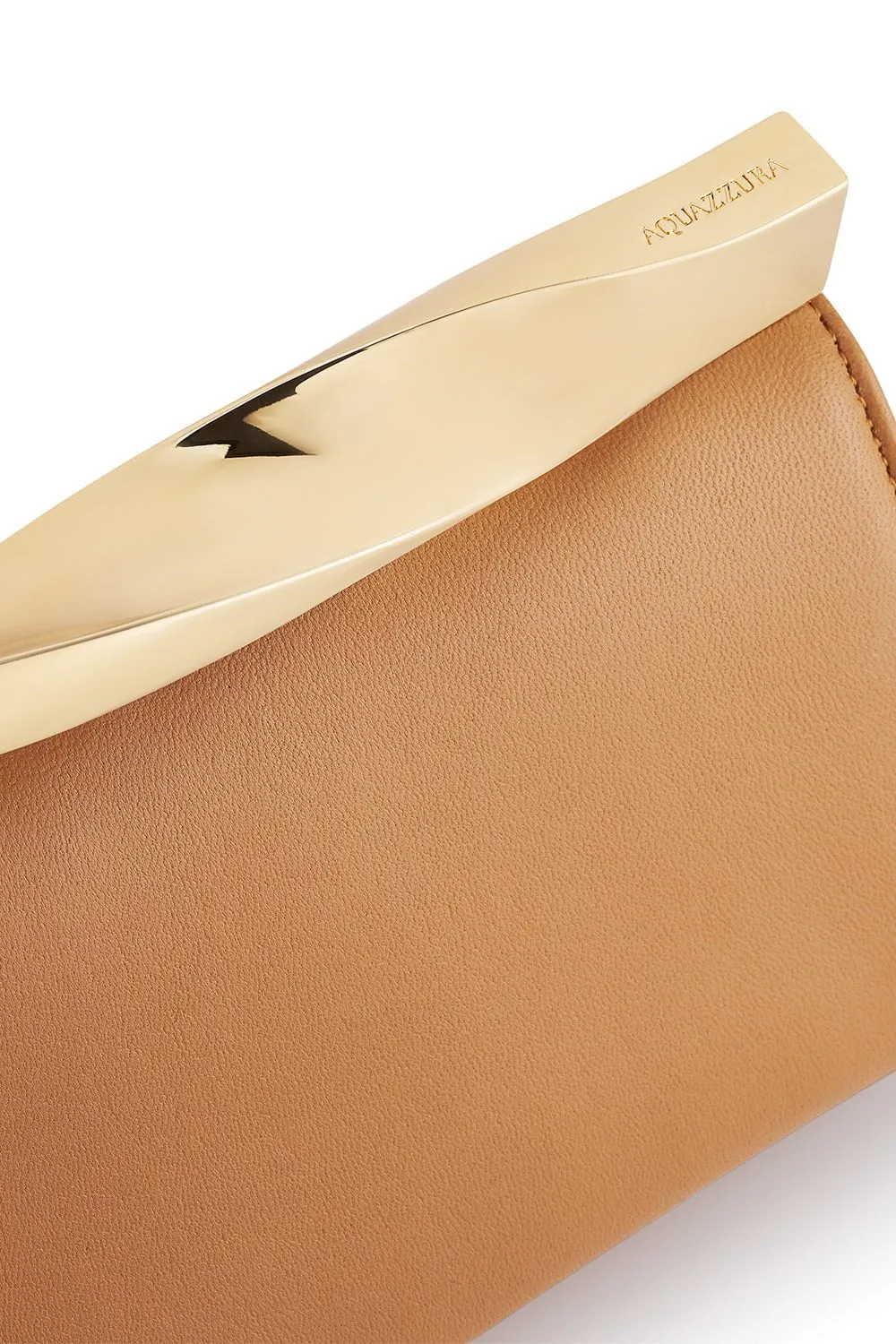 Mini Twist Clutch - Praline